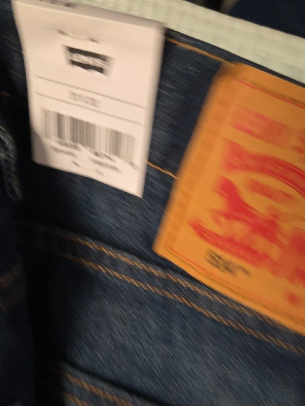 Levi's 514 Dark Blue Straight Fit Men's Jeans